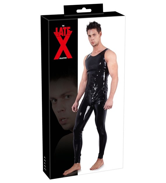MEN'S LATEX JUMPSUIT XL