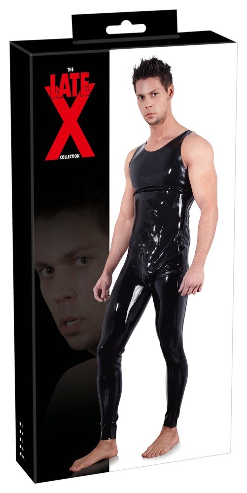 MEN'S LATEX JUMPSUIT XL