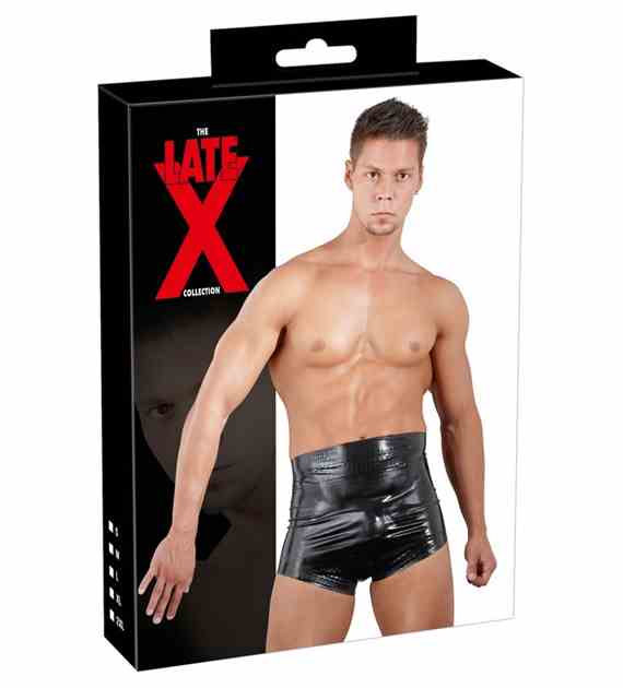 BOKSERKI LATEX DIAPER BLACK L