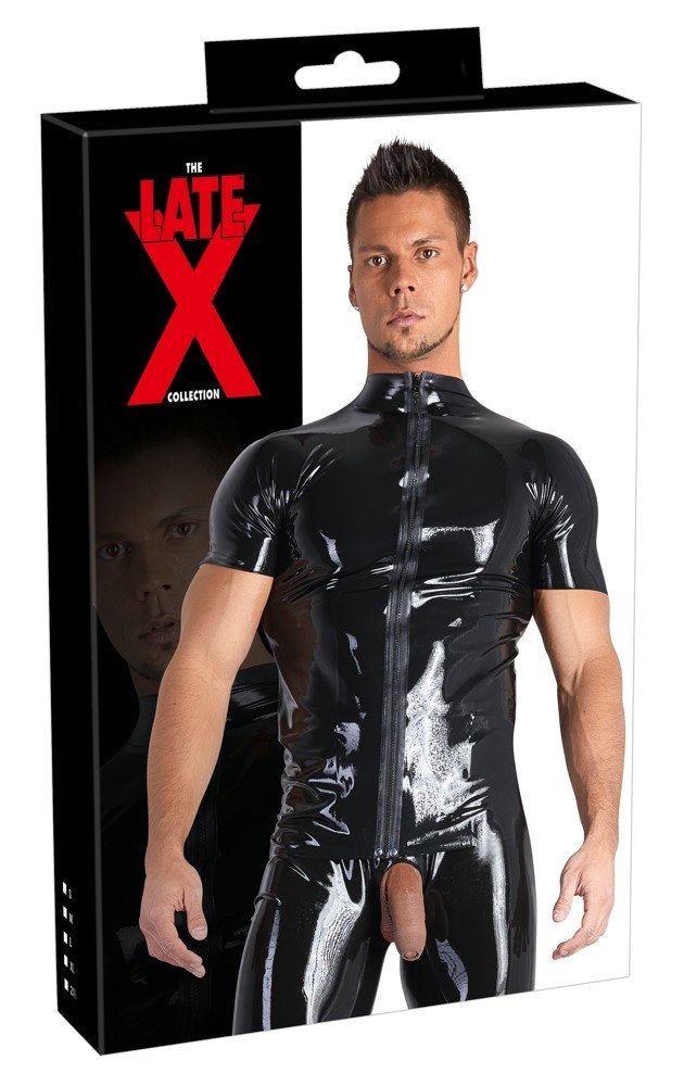 MEN'S LATEX SHIRT L