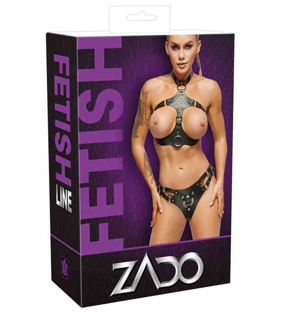 PROTEZY/STRAP ON LEATHER HARNESS SET 2XL