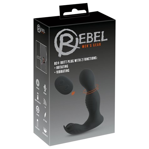 RC BUTT PLUG WITH 2 FUNCTIONS