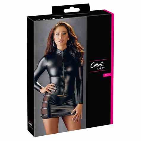 STRÓJ LONG SLEEVE TOP ZIP S
