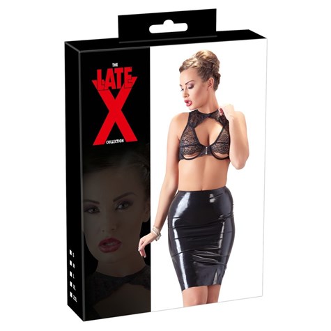 LINGERIE BDSM LATEX SKIRT XL