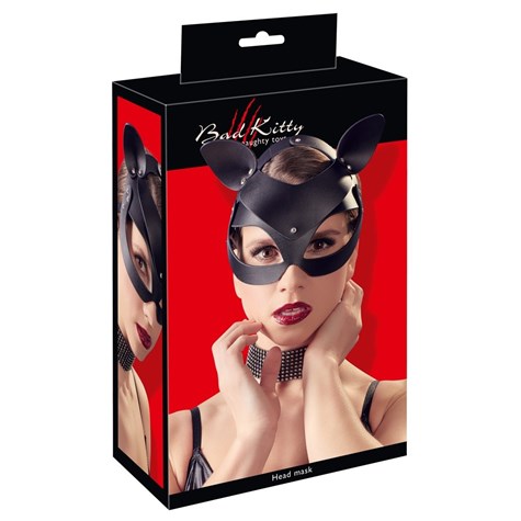 BAD KITTY CAT MASK RHINESTONES