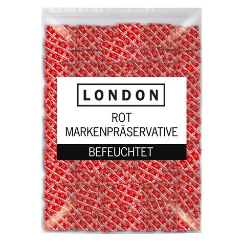 PREZERWATYWY LONDON RED CONDOMS 1000 PCS.