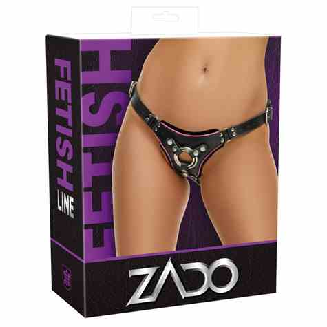 BIELIZNA BDSM LEATHER STRING STRAP-ON S-L