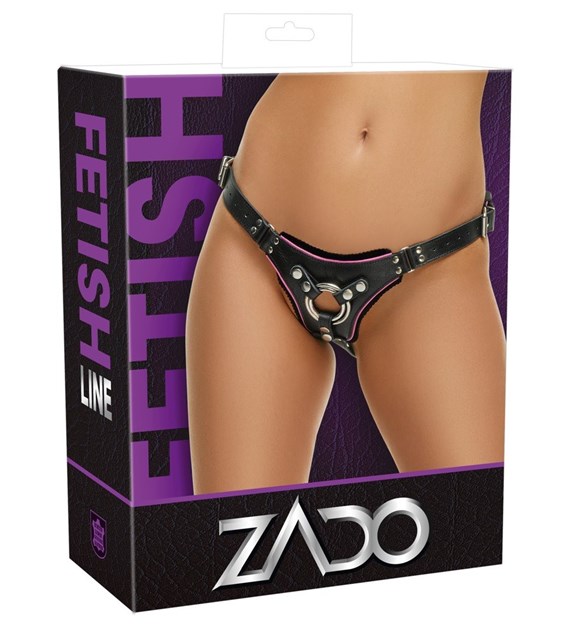 BIELIZNA BDSM LEATHER STRING STRAP-ON S-L