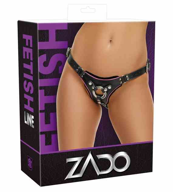 BIELIZNA BDSM LEATHER STRING STRAP-ON S-L