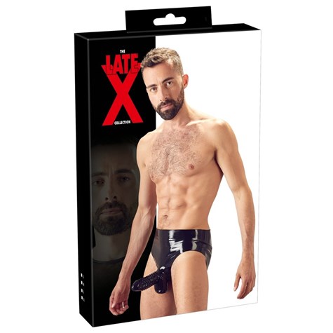 MAJTKI MEN'S LATEX PANTS S