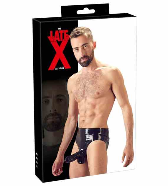 MAJTKI MEN'S LATEX PANTS S