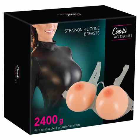 STUCZNE PIERSI BREASTS WITH STRAPS