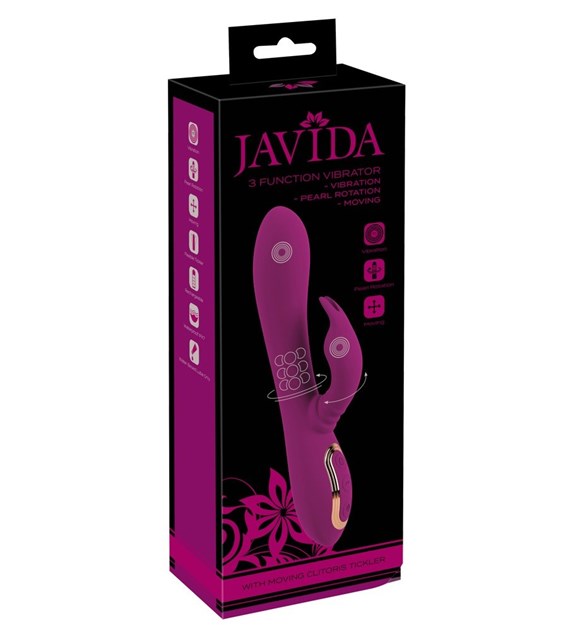 WIBRATOR JAVIDA 3 FUNCTION PEARL ROTATING