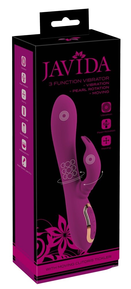WIBRATOR JAVIDA 3 FUNCTION PEARL ROTATING