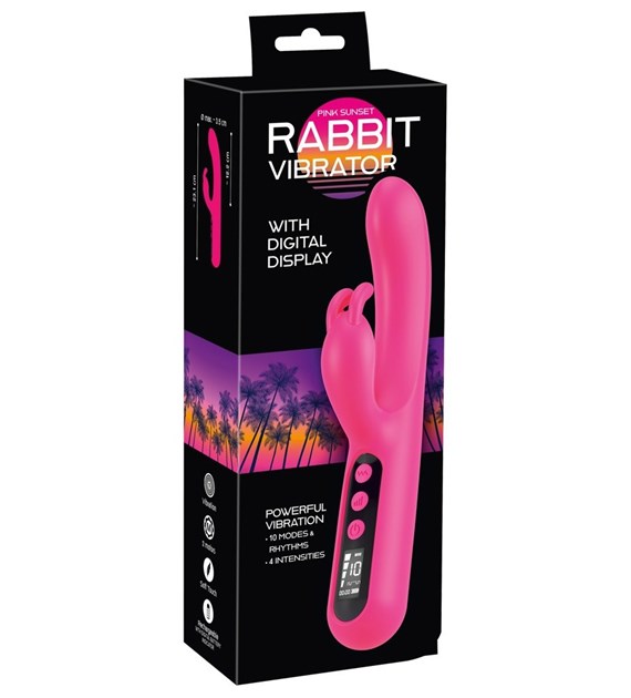 WIBRATOR PINK SUNSET RABBIT VIBRATOR