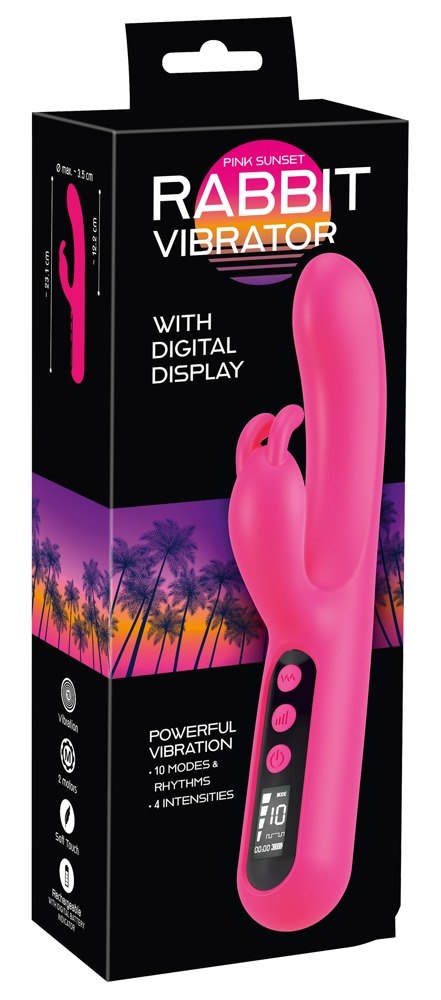 PINK SUNSET RABBIT VIBRATOR