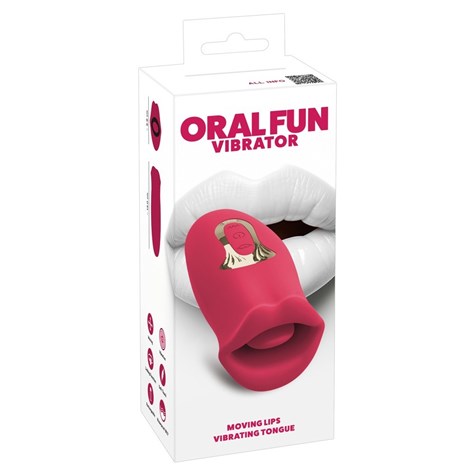ORAL FUN VIBRATOR MOVING LIPS
