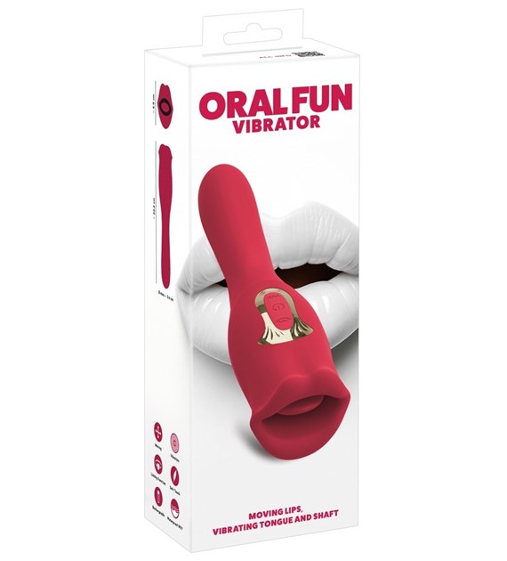 ORAL FUN VIBRATOR L MOVING LIP