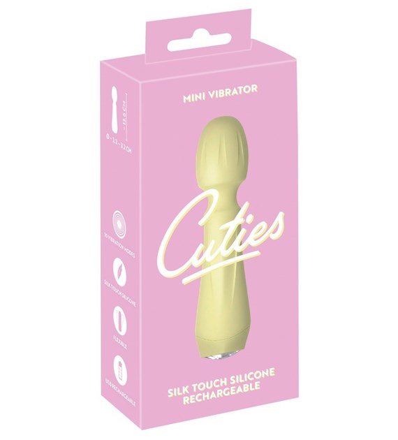 CUTIES MINI VIBRATOR YELLOW
