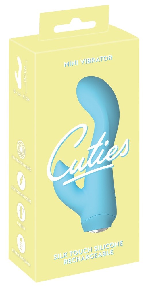 CUTIES MINI VIBRATOR BLUE