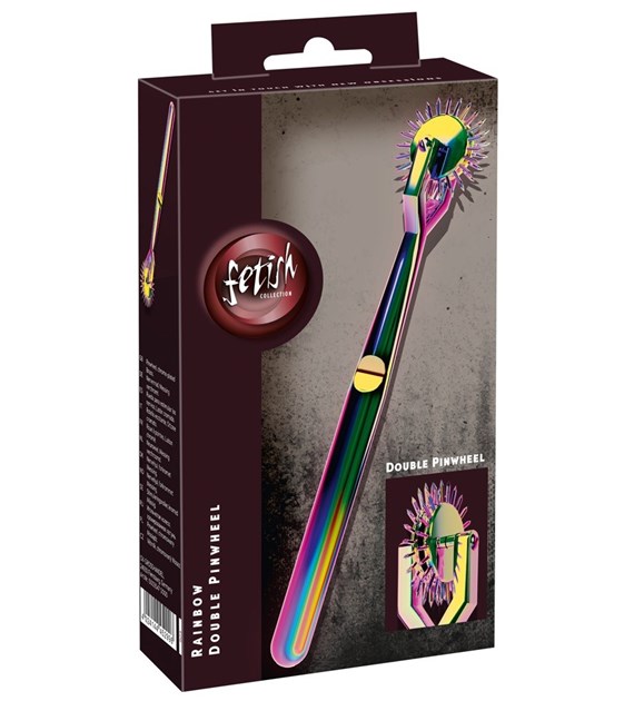 RAINBOW DOUBLE PINWHEEL