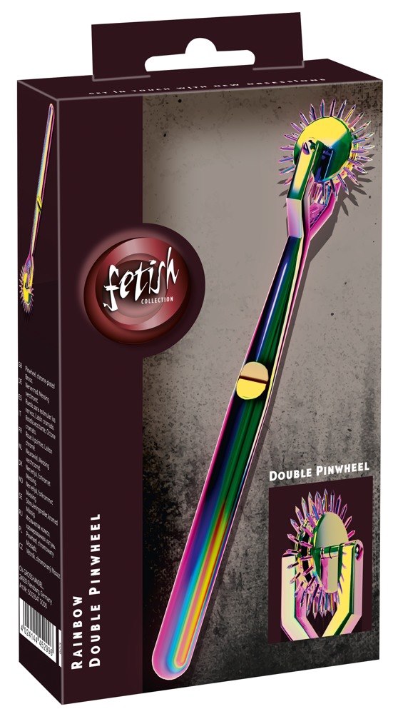 RAINBOW DOUBLE PINWHEEL