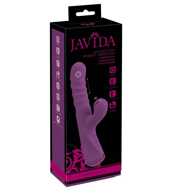 WIBRATOR 3 FUNKCYJNY RABBIT
