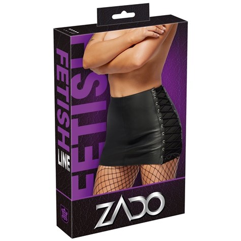 LEATHER SKIRT M