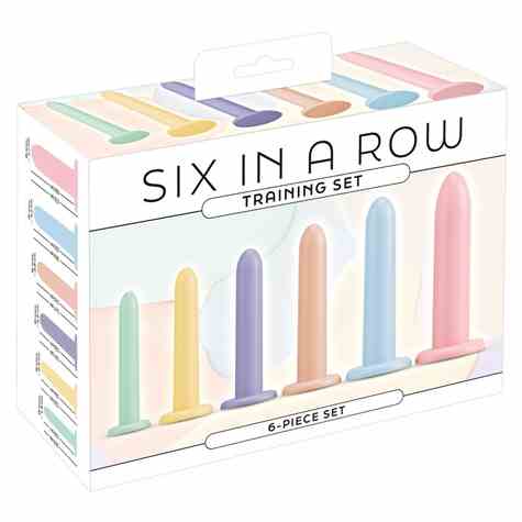 DILDO SIX IN A ROW TRAINING SET