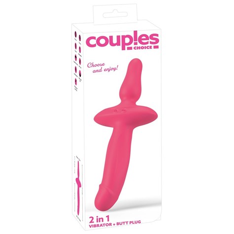 COUPLES CHOICE 2IN1 VIBRATOR