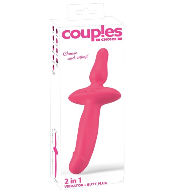 WIBRATOR COUPLES CHOICE 2IN1 VIBRATOR