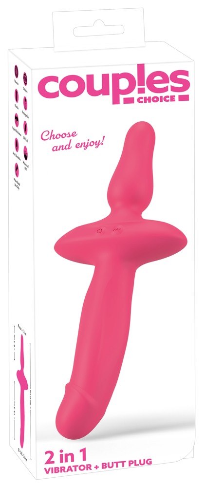 COUPLES CHOICE 2IN1 VIBRATOR