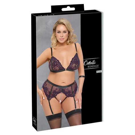 BRA SET BONDAGE 2XL