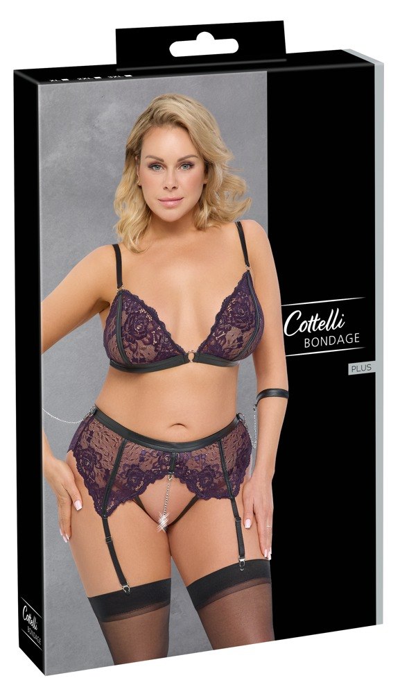 BRA SET BONDAGE 3XL