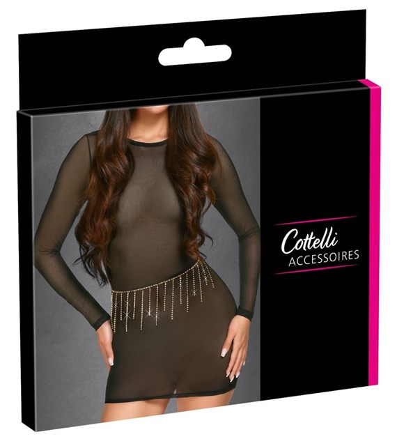 BIKINI CHAIN RHINESTONES