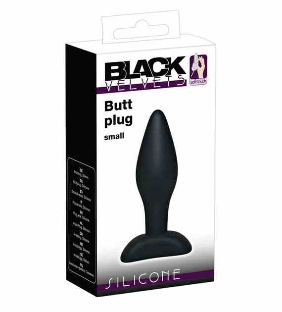 KOREK ANALNY BLACK VELVETS SMALL PLUG