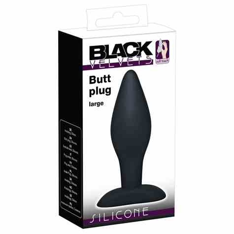 KOREK ANALNY BLACK VELVETS LARGE PLUG
