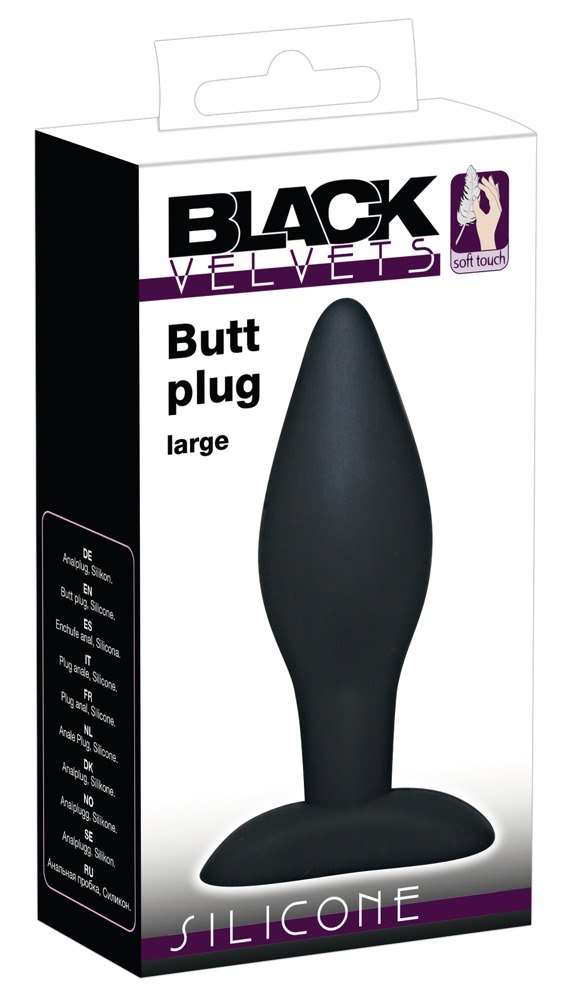BLACK VELVETS LARGE PLUG