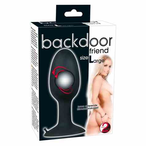 KOREK ANALNY LARGE SILICONE PLUG