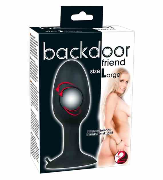 KOREK ANALNY LARGE SILICONE PLUG