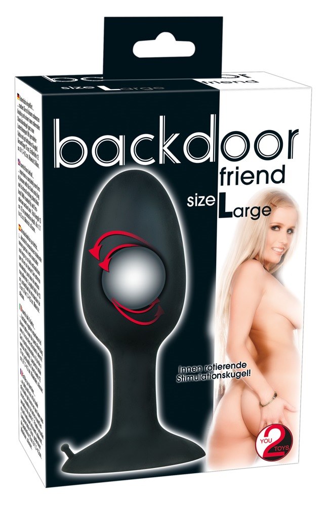 KOREK ANALNY LARGE SILICONE PLUG