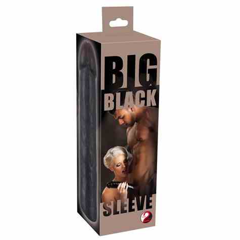 NAKŁADKA PENIS SLEEVE BLACK