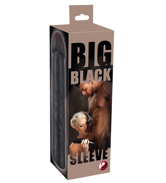 NAKŁADKA PENIS SLEEVE BLACK