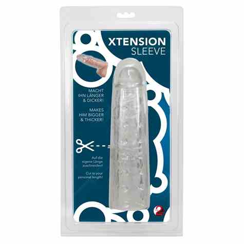 NAKŁADKA XTENSION SLEEVE TRANSPARENT