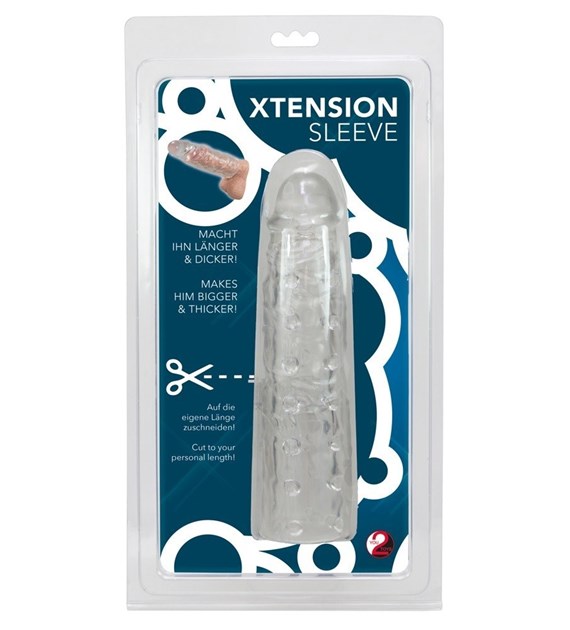 NAKŁADKA XTENSION SLEEVE TRANSPARENT
