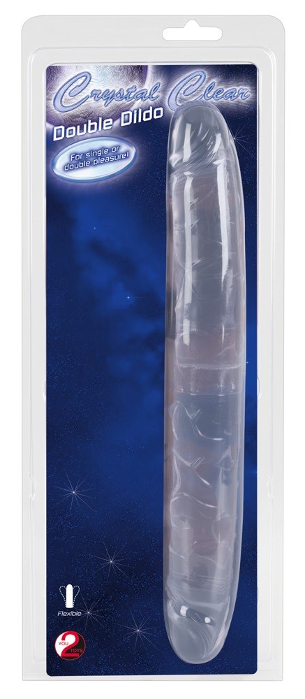 DILDO CRYSTAL DUO DOUBLE-DONG