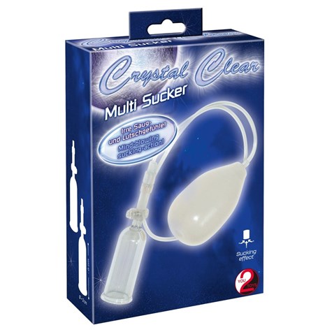 POMPKA CRYSTAL CLEAR MULTISUCKER