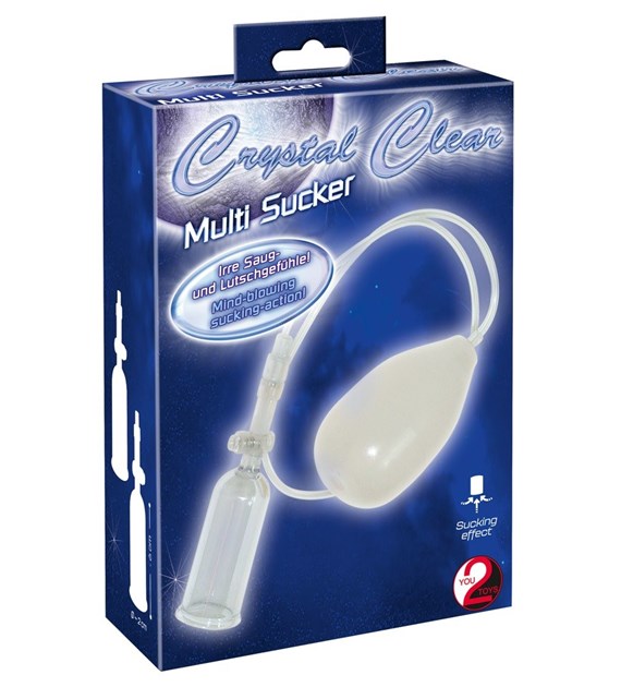 POMPKA CRYSTAL CLEAR MULTISUCKER