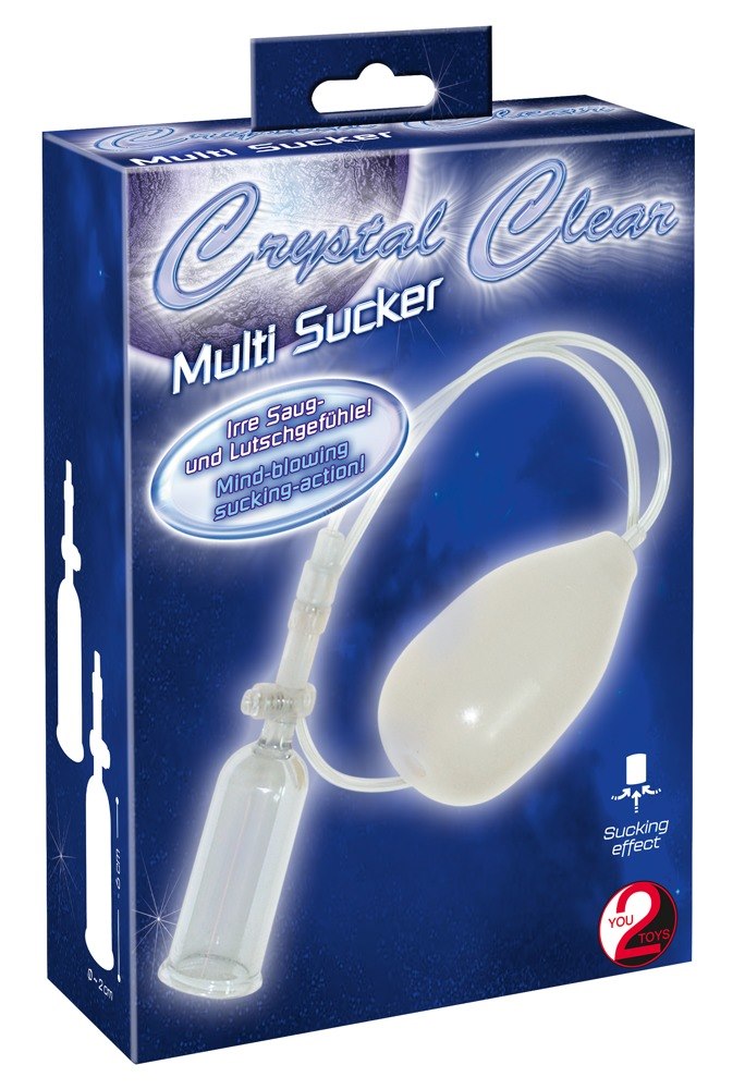 POMPKA CRYSTAL CLEAR MULTISUCKER