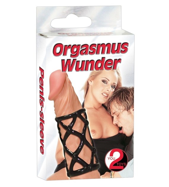 PIERŚCIEŃ ORGASMUS WUNDER SCHWARZ